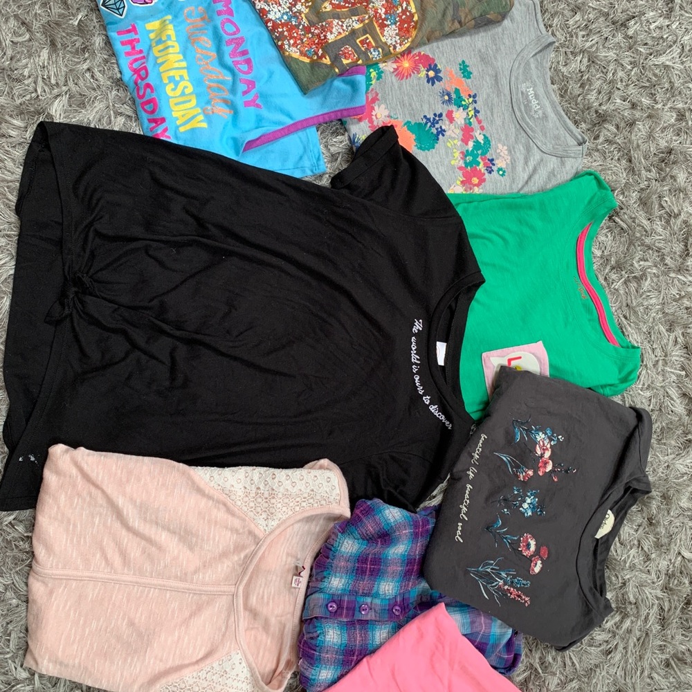 Mega bundle XL 14/16 girl shirts